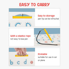 Double-Sided Alphabet Magnetic Letter Board – Early Learning Tool