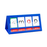 Kindergarten Phonics Blending Kit – Foldable Tabletop Pocket Chart for CVC, CCVC & Silent-e Words