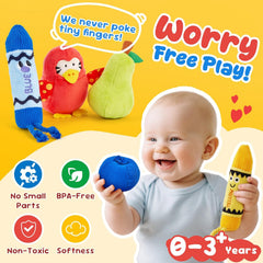 JoyCat Montessori Baby Toys, 12PCS Sensory Sorting Boxes