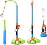 3-in-1 T Ball Set for Kids – Adjustable Height & Automatic Pitching Baseball Training Toy