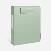 3 Ring Binder Portfolio Clipboard with Storage – PU Leather Organizer with Magnetic Board & 5 Dividers