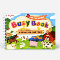 JoyCat Preschool Busy Book for Toddlers