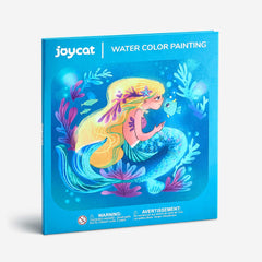 JoyCat Ocean Princess Paint with Water Coloring Book for Kids Ages 3-8