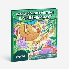 JoyCat Animals 2-in-1 Paint with Water Craft Book for Kids Ages 4-8