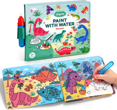 Dinosaur Reusable Water Coloring Book for Toddlers