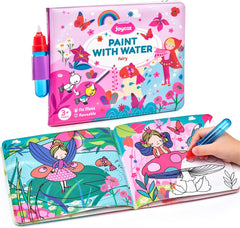 Fairy Reusable Water Coloring Book for Toddlers