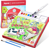 JoyCat Farm Paint with Water Coloring Book for Kids Ages 3-8
