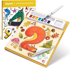 JoyCat Numbers Paint with Water Coloring Book for Kids Ages 3-8