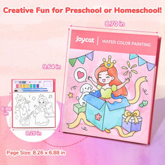 JoyCat Party Paint with Water Coloring Book for Kids Ages 3-8