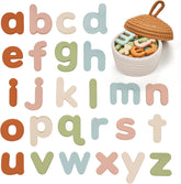 Silicone Magnetic Lowercase Letters – 26-Piece Set