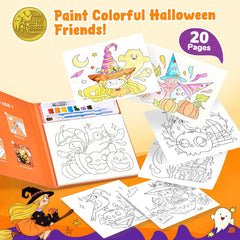 JoyCat Paint with Water Coloring Books for Toddlers (Halloween)