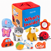 JoyCat Baby Toys Mystery Soft Box 10 Sensory Objects
