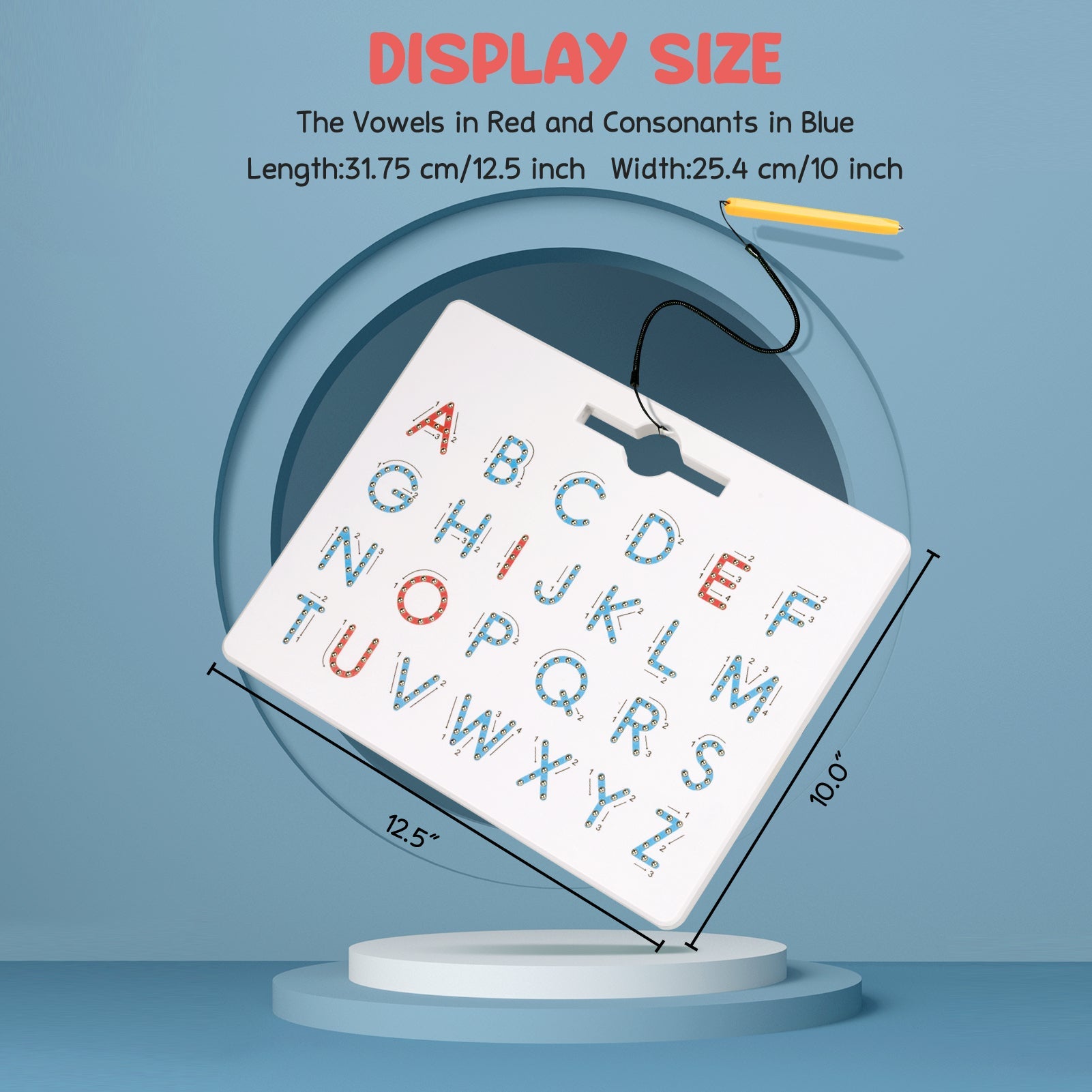 Double-Sided Alphabet Magnetic Letter Board – Early Learning Tool