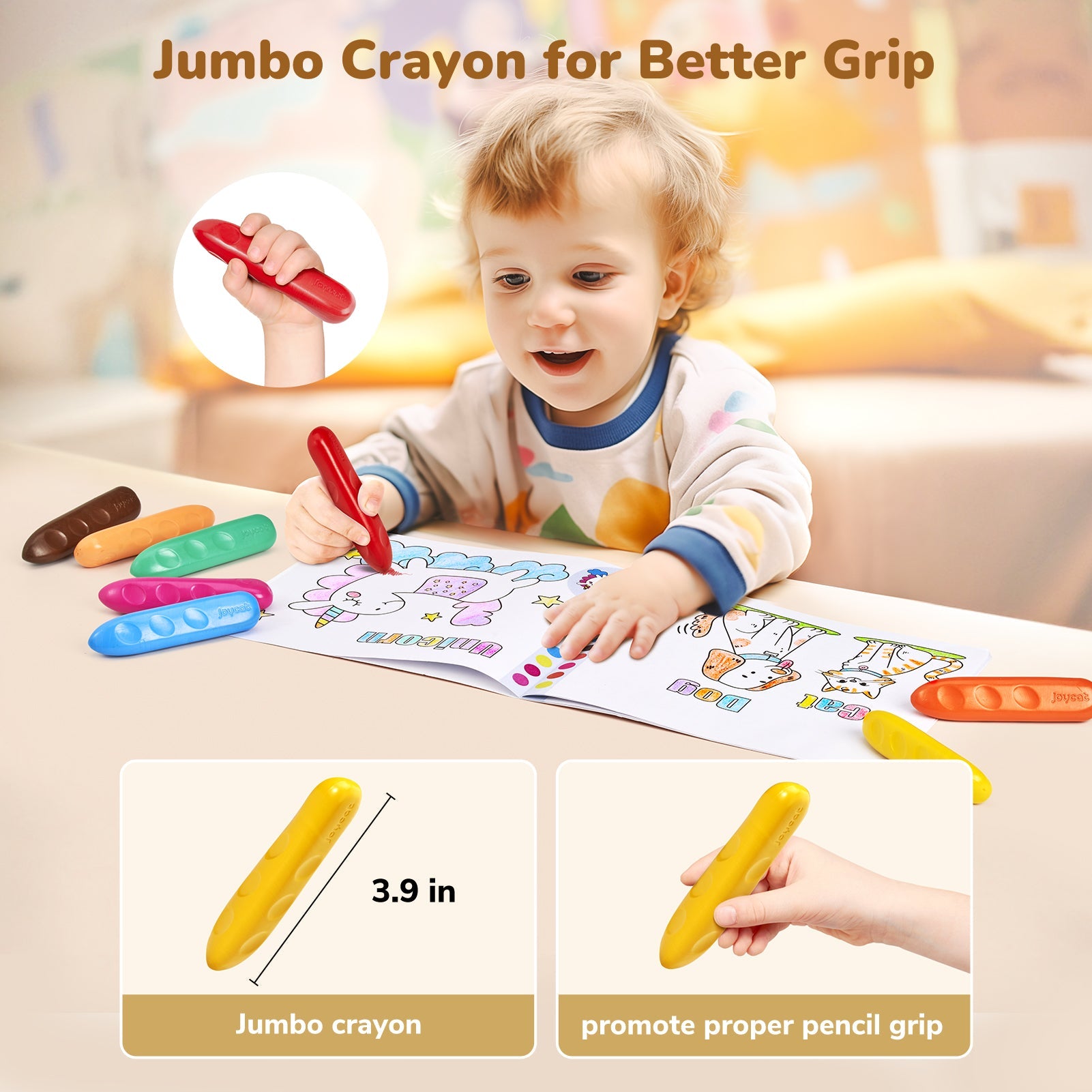 Jumbo Triangular Crayon