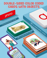 Kindergarten Phonics Blending Kit – Foldable Tabletop Pocket Chart for CVC, CCVC & Silent-e Words