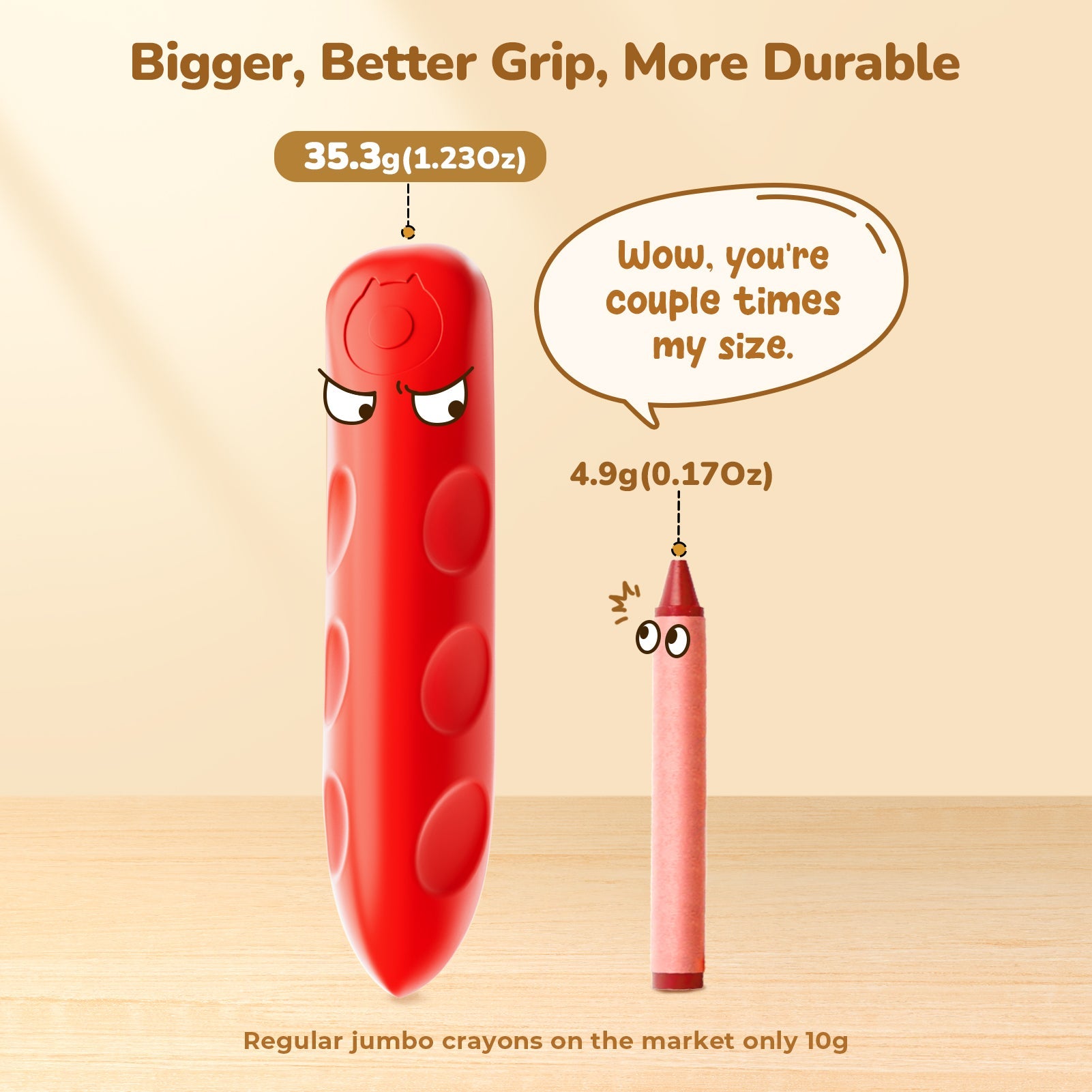 Jumbo Triangular Crayon