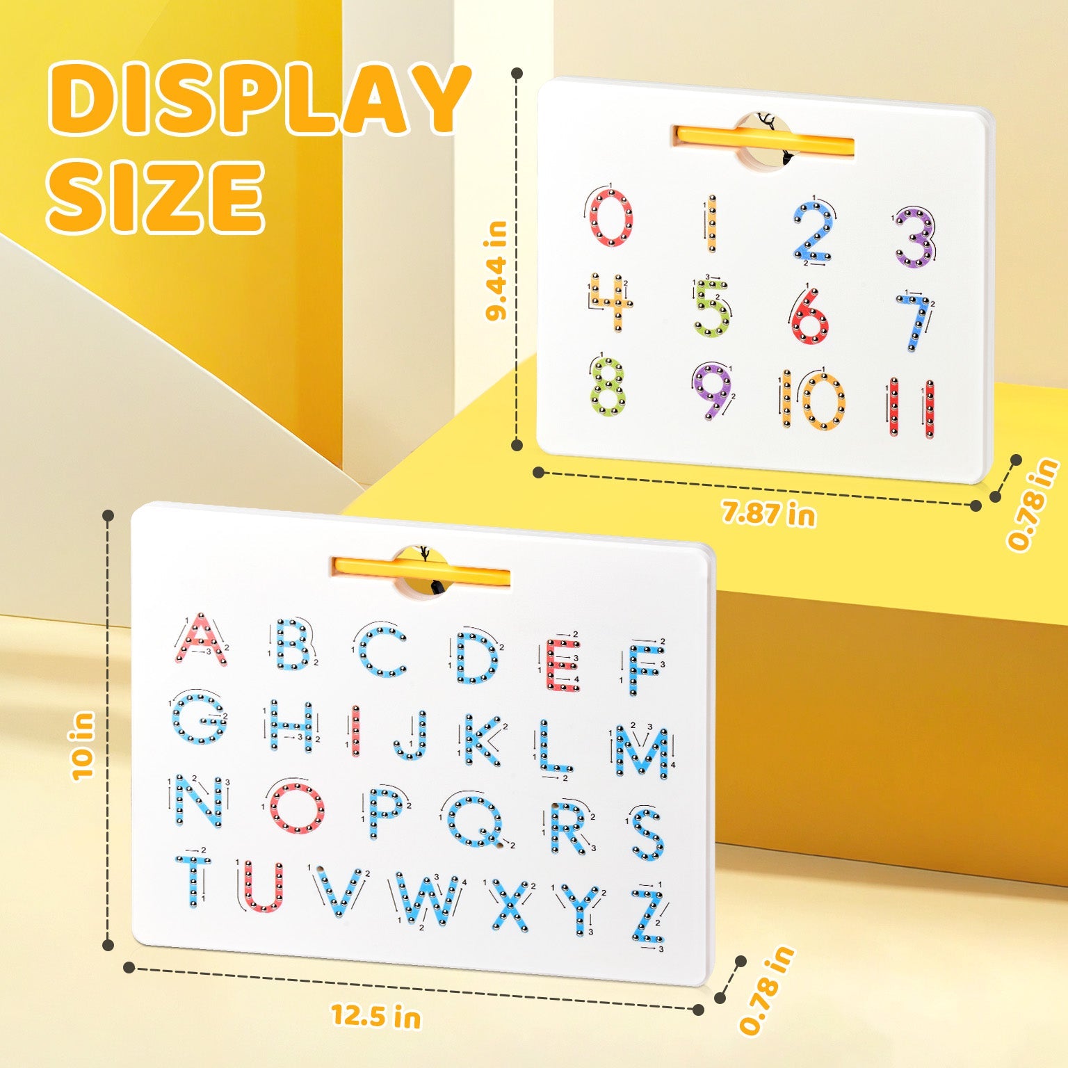 Double-Sided Alphabet Magnetic Letter Board – Early Learning Tool