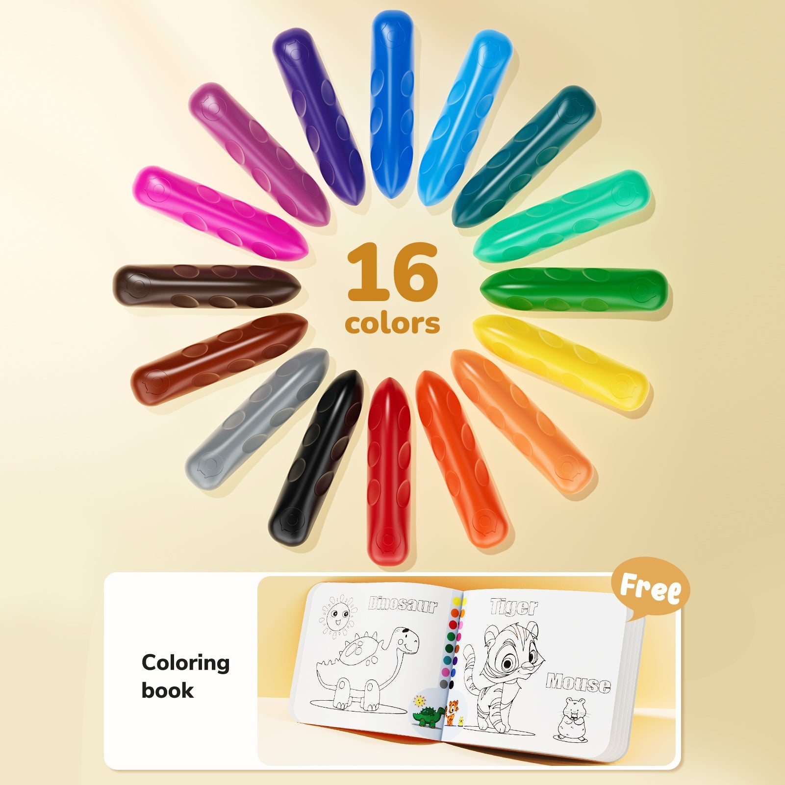 Jumbo Triangular Crayon