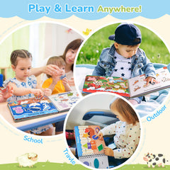 JoyCat Preschool Busy Book for Toddlers