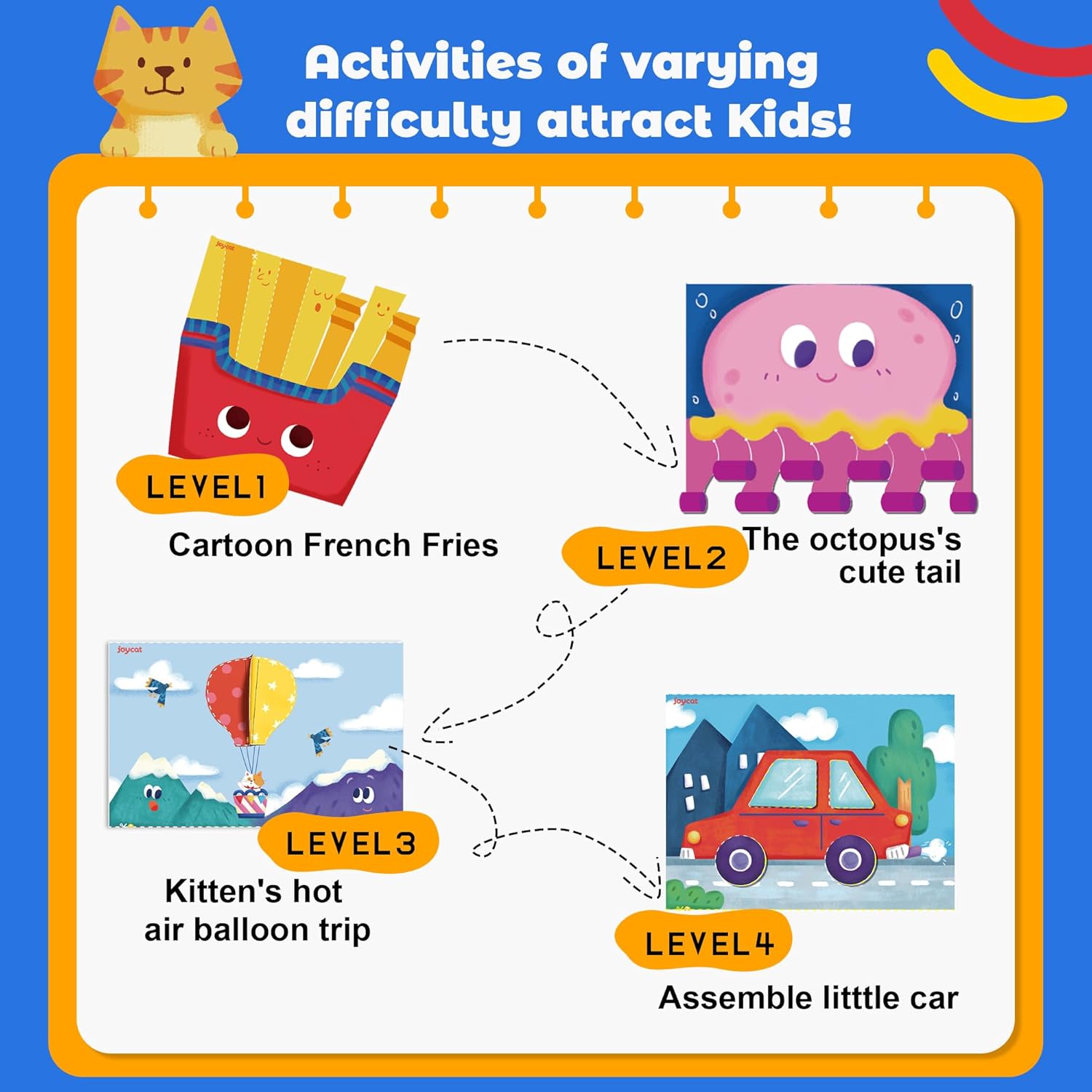 Toddler Scissor Skills Activity Book