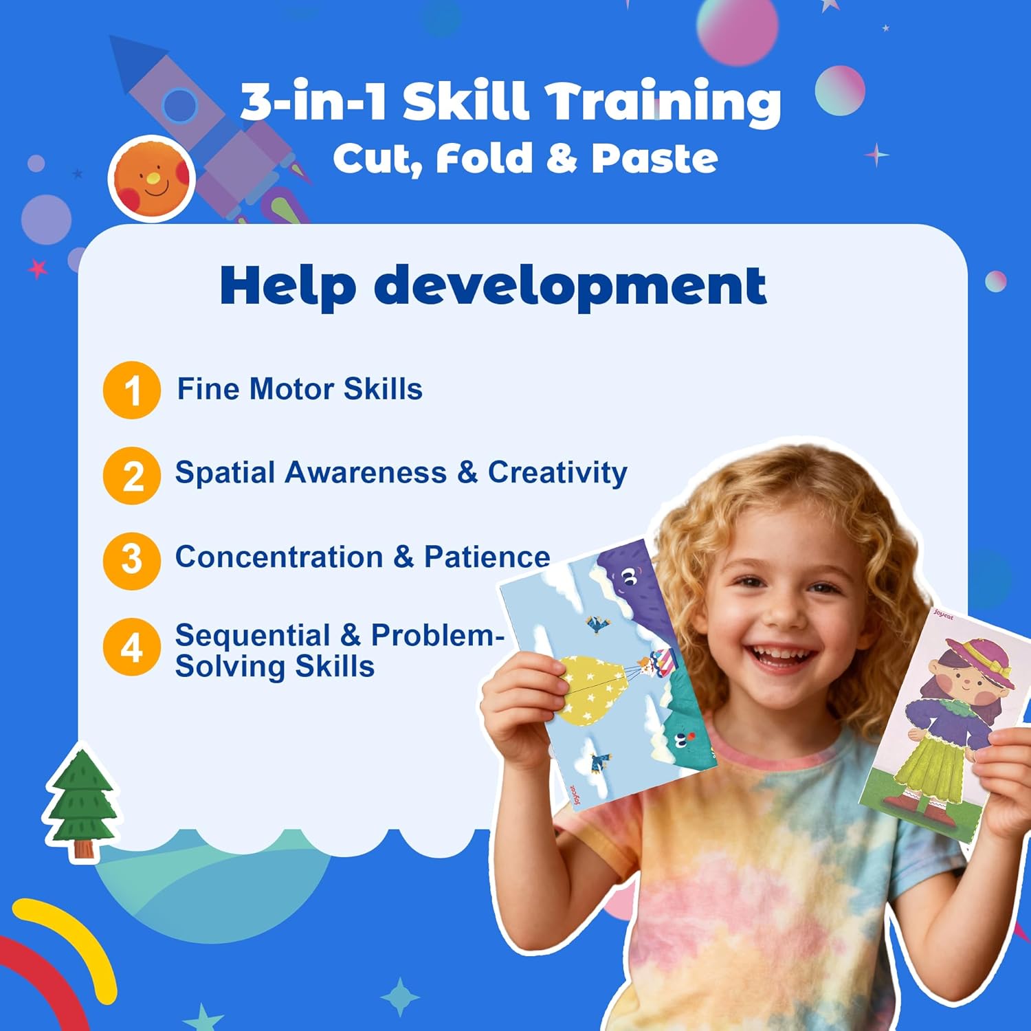 Toddler Scissor Skills Activity Book