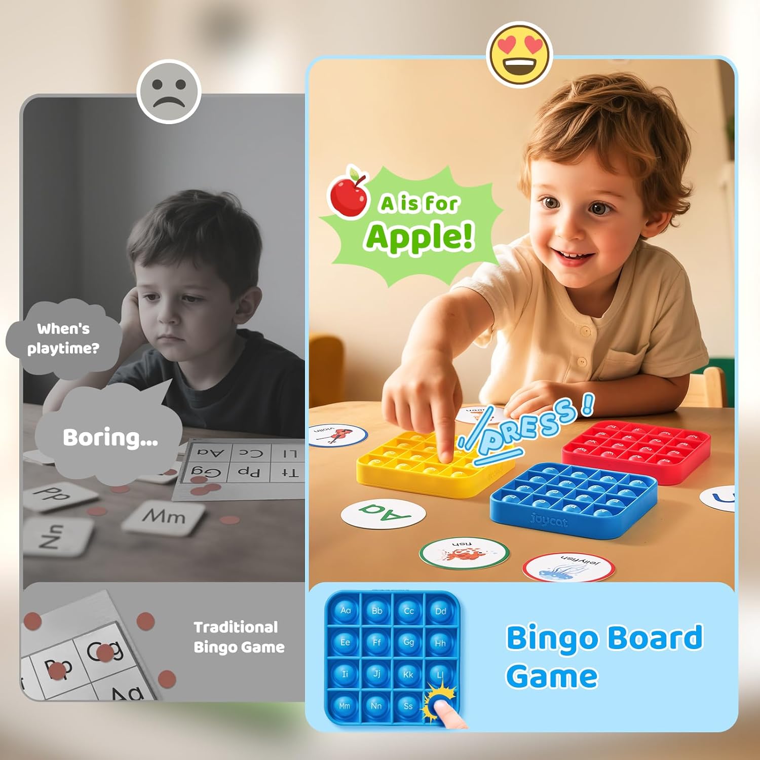 Alphabet Bingo Board Game