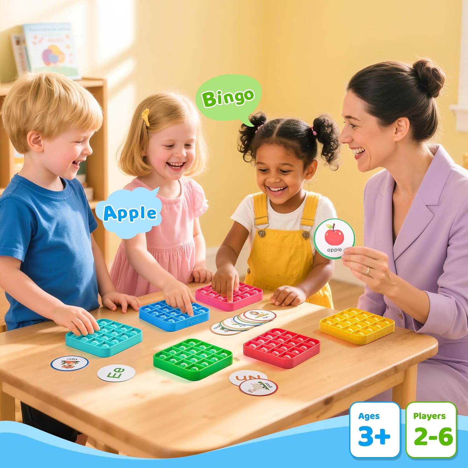 Alphabet Bingo Board Game