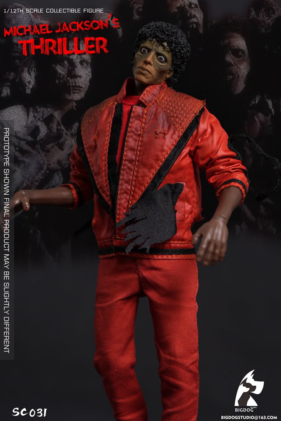 Pre-Order BIGDOG STUDIO SC031 - Thriller dancer Two-person suit 1/12 Mobile Collection Soldier