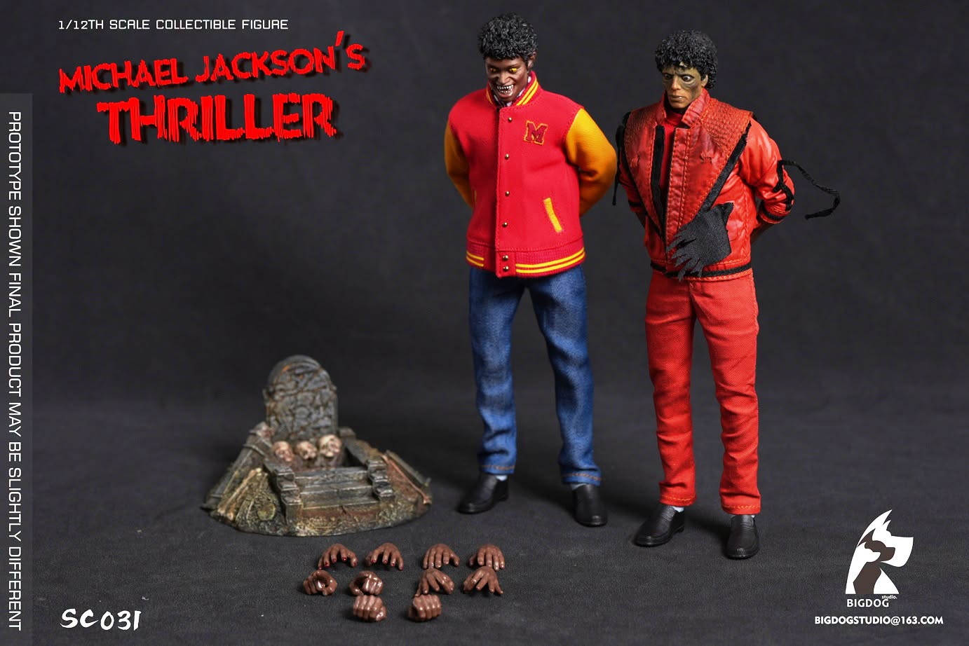 Pre-Order BIGDOG STUDIO SC031 - Thriller dancer Two-person suit 1/12 Mobile Collection Soldier