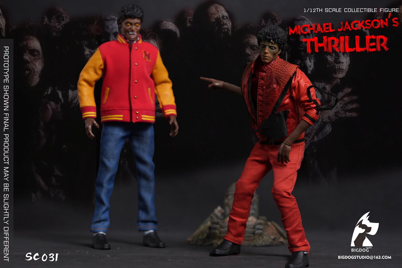 Pre-Order BIGDOG STUDIO SC031 - Thriller dancer Two-person suit 1/12 Mobile Collection Soldier