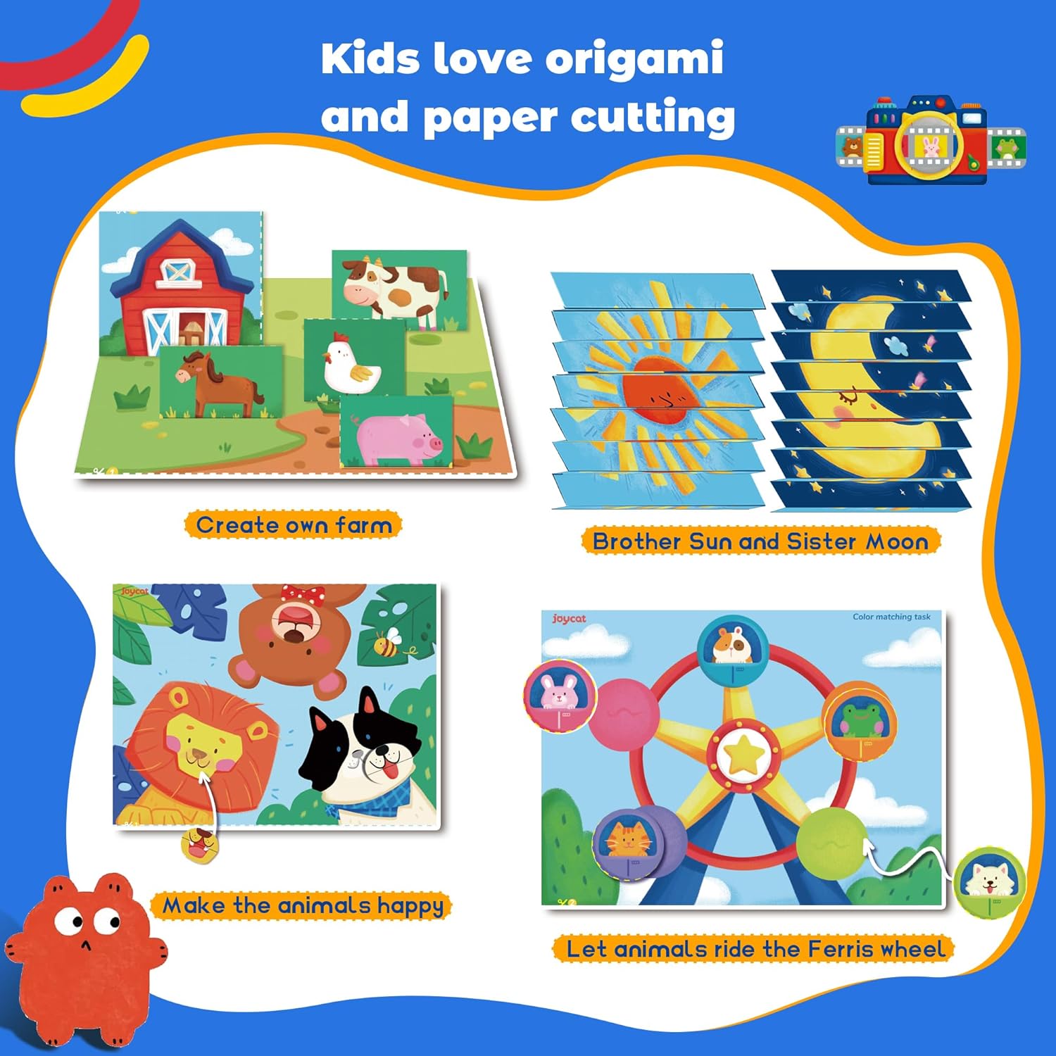 Toddler Scissor Skills Activity Book