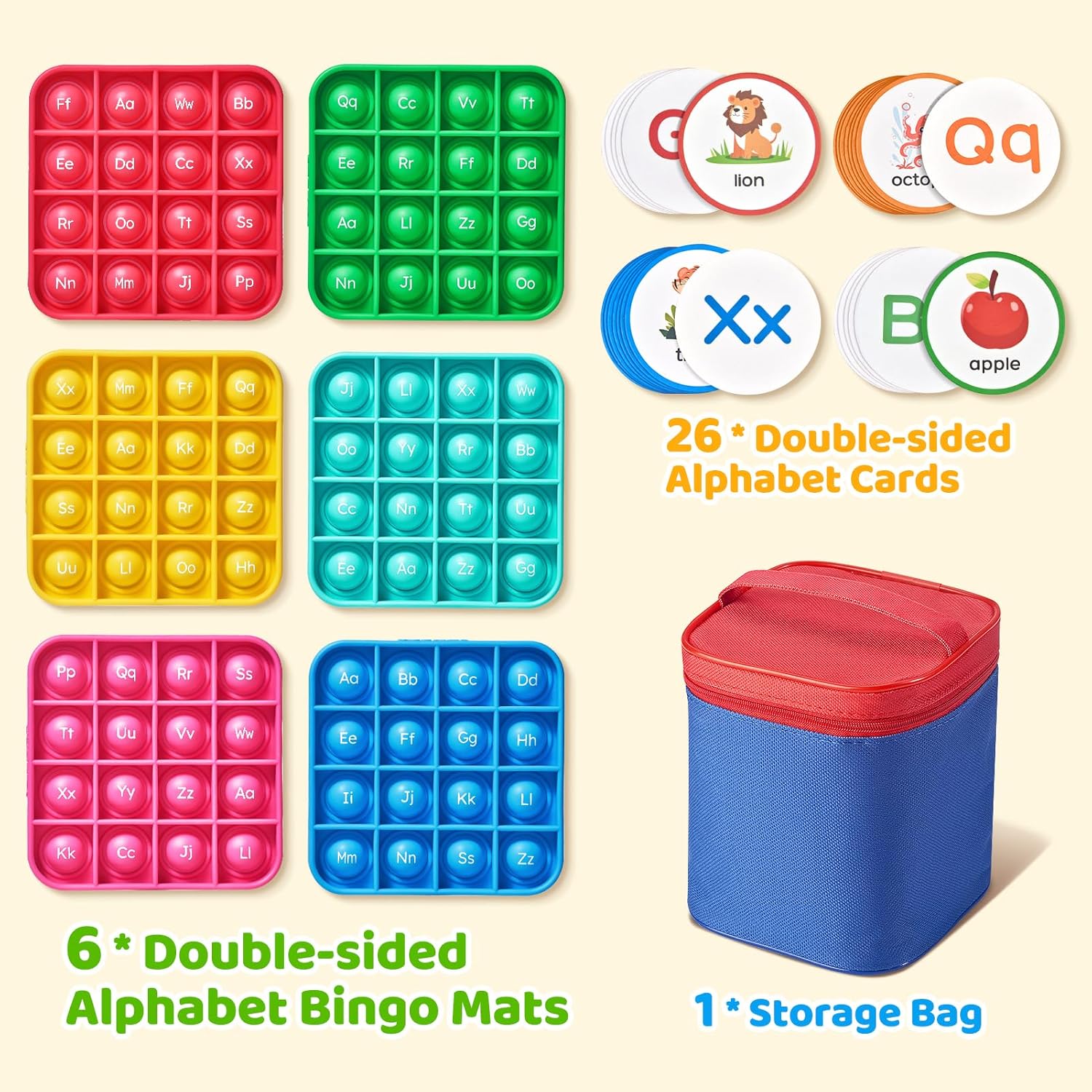 Alphabet Bingo Board Game