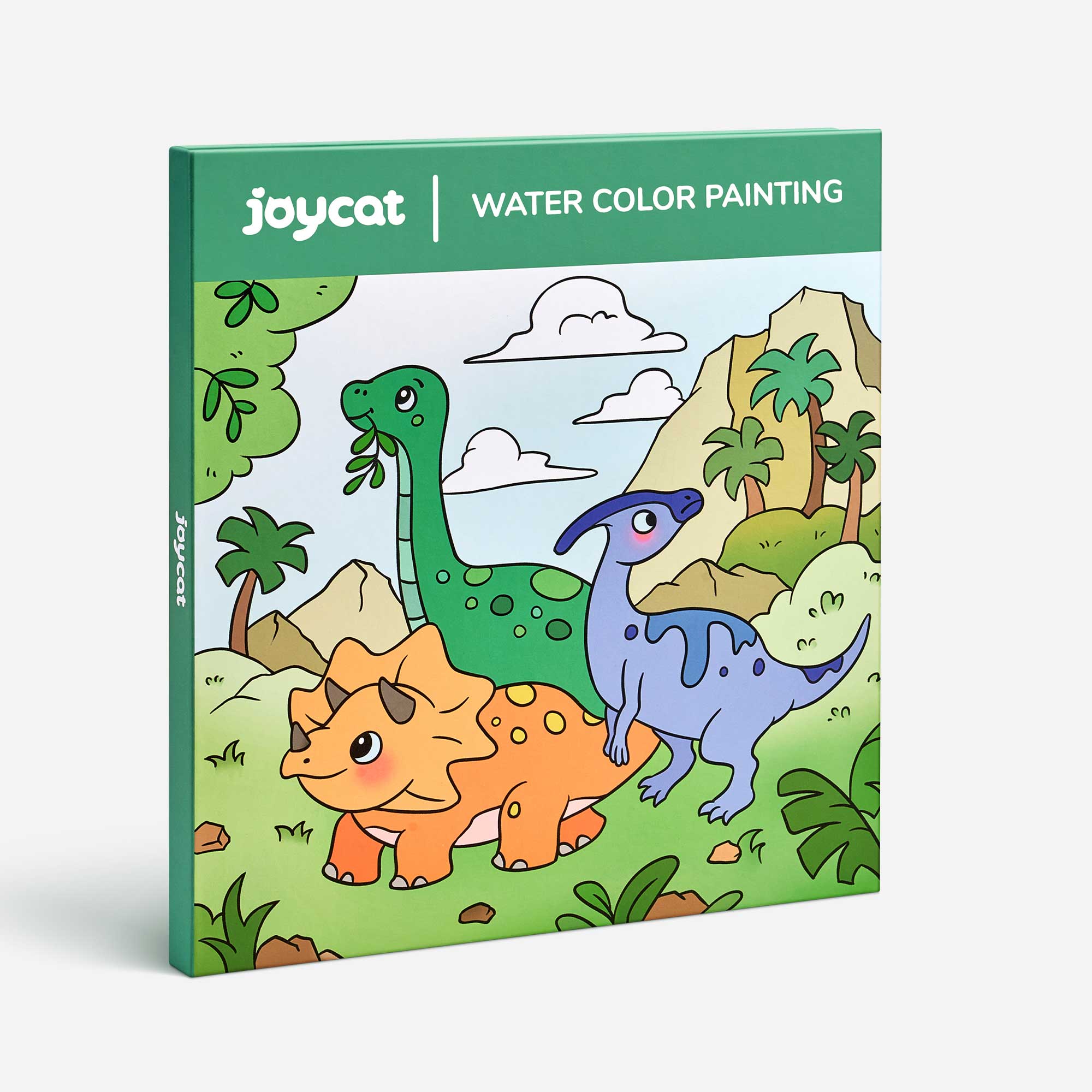 JoyCat Paint with Water Coloring Book for Kids Ages 3-8, Dinosaur & Vehicle, Mess-Free