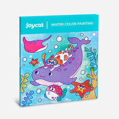 JoyCat Sea Animals Paint with Water Coloring Book for Kids Ages 3-8