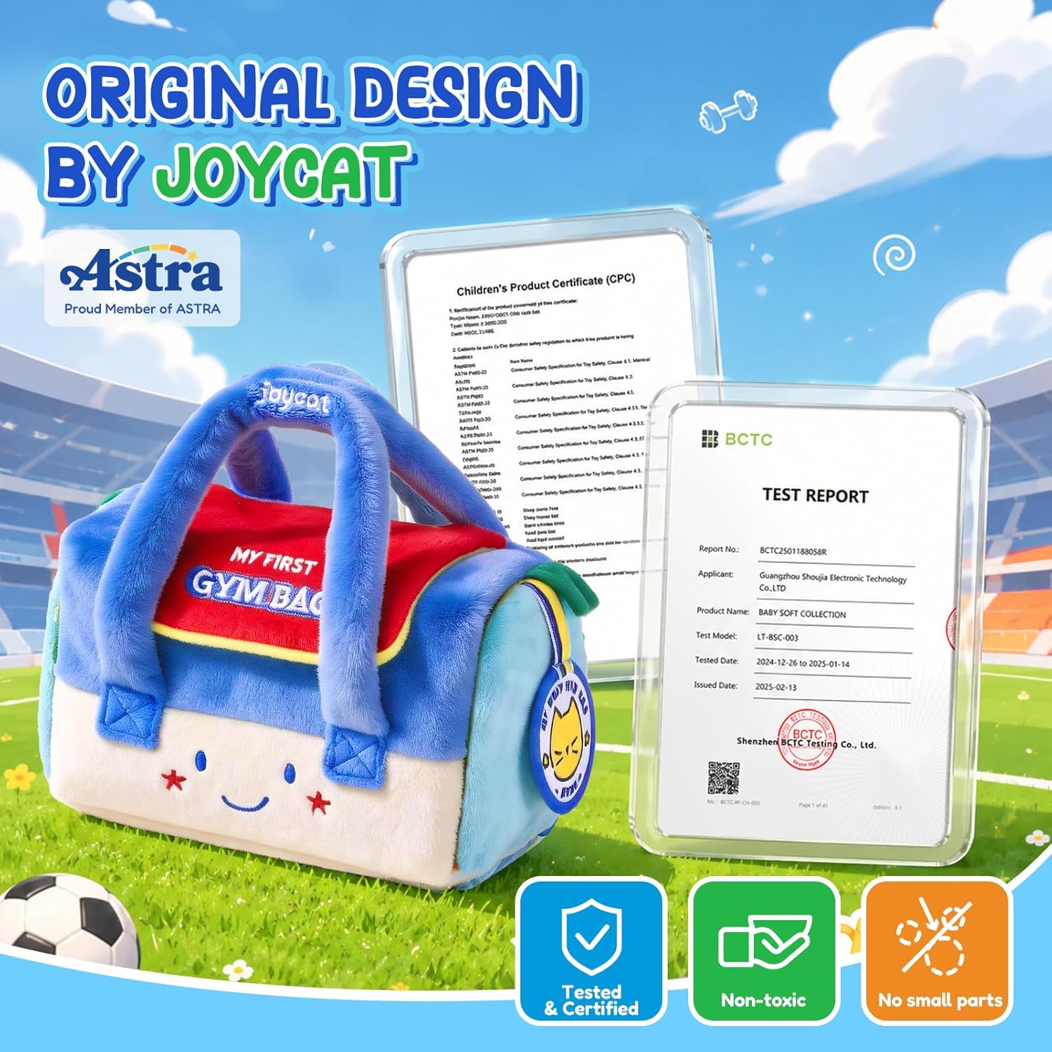 JoyCat Purse Toddler Toy 5PCS Unicorn Pretend Play Set