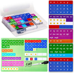 JoyCat 138PCS Magnetic Letter Tiles Set for Kids 3+