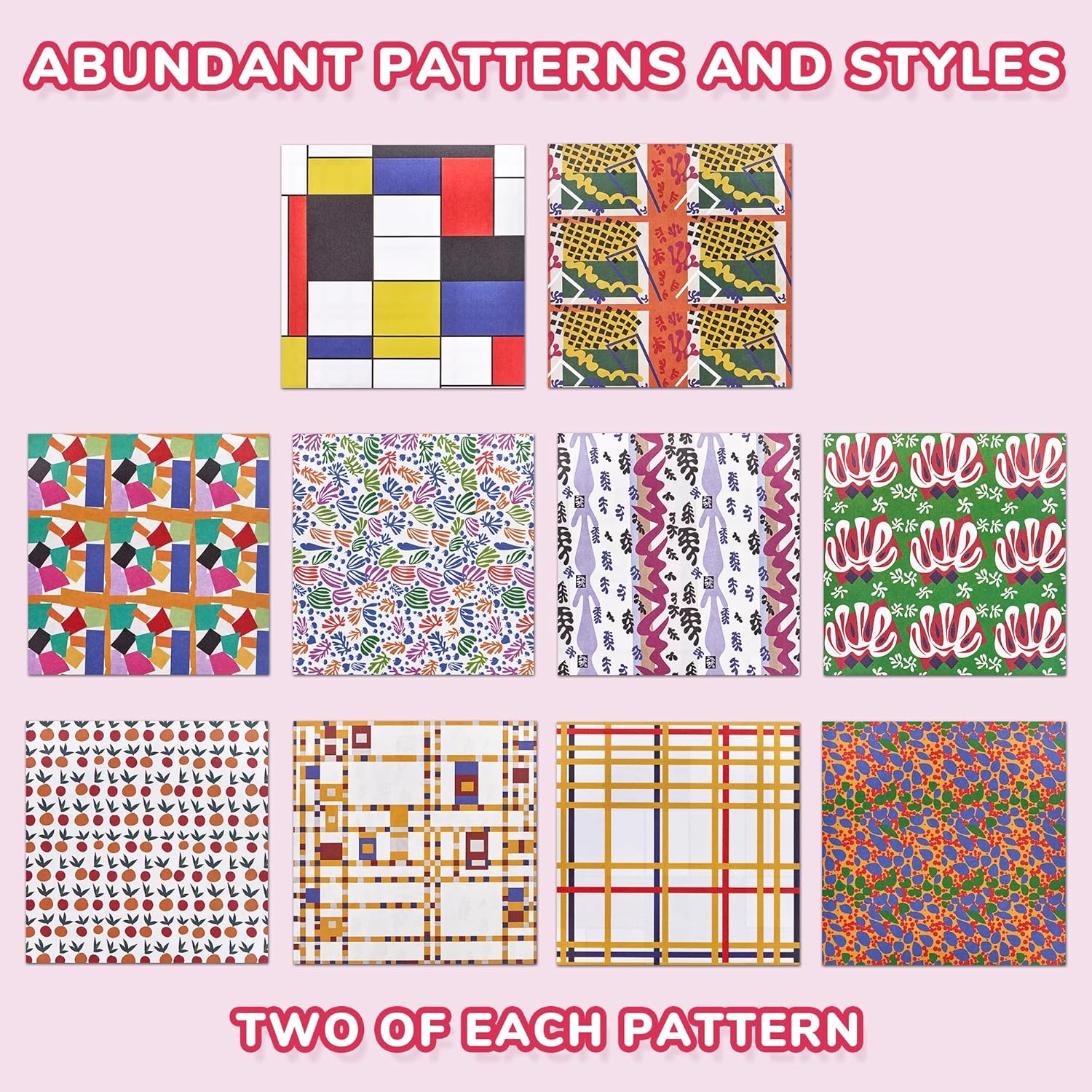 Origami Paper 6x6 Inches