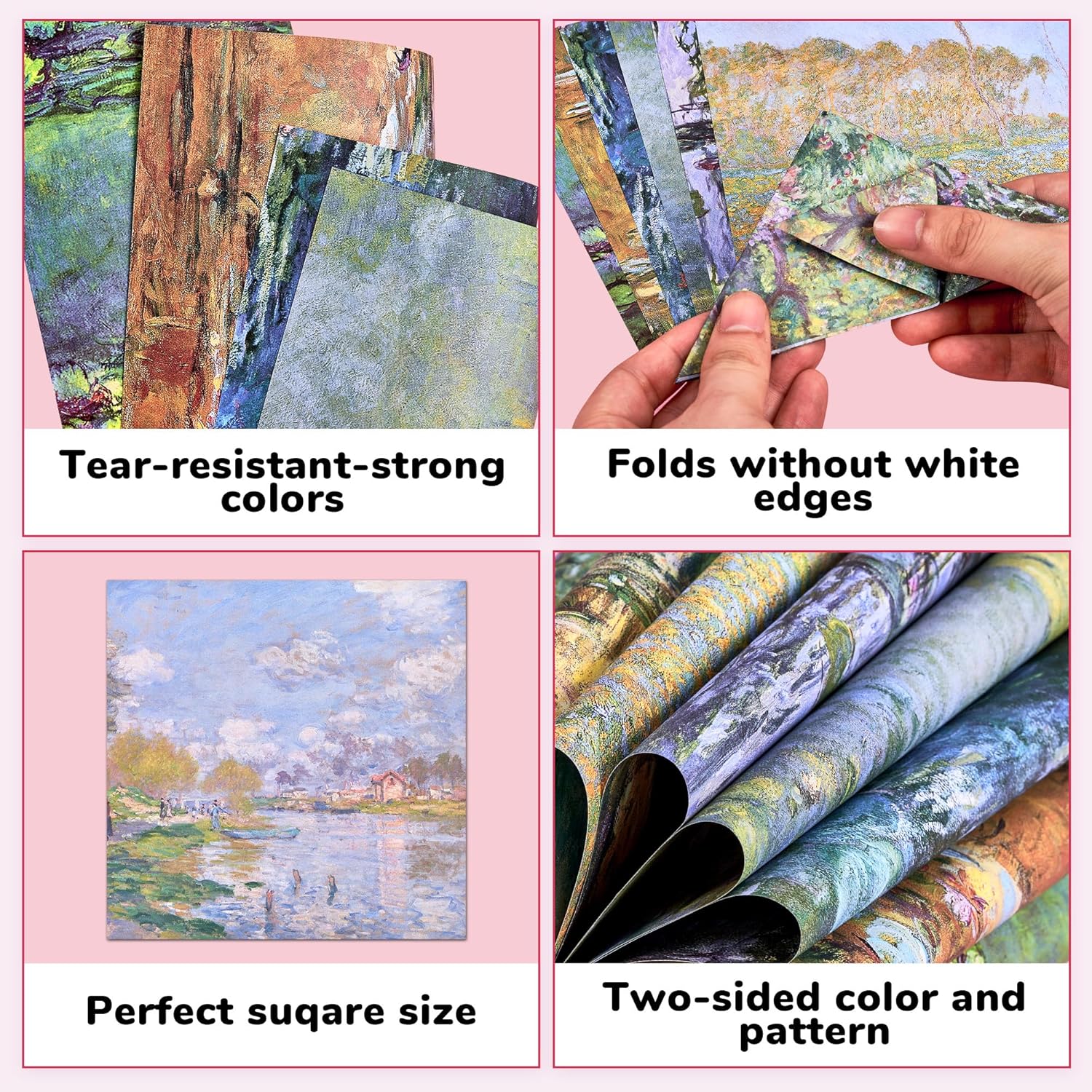 Inspired Origami Paper Monet