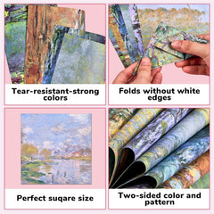 Inspired Origami Paper Monet