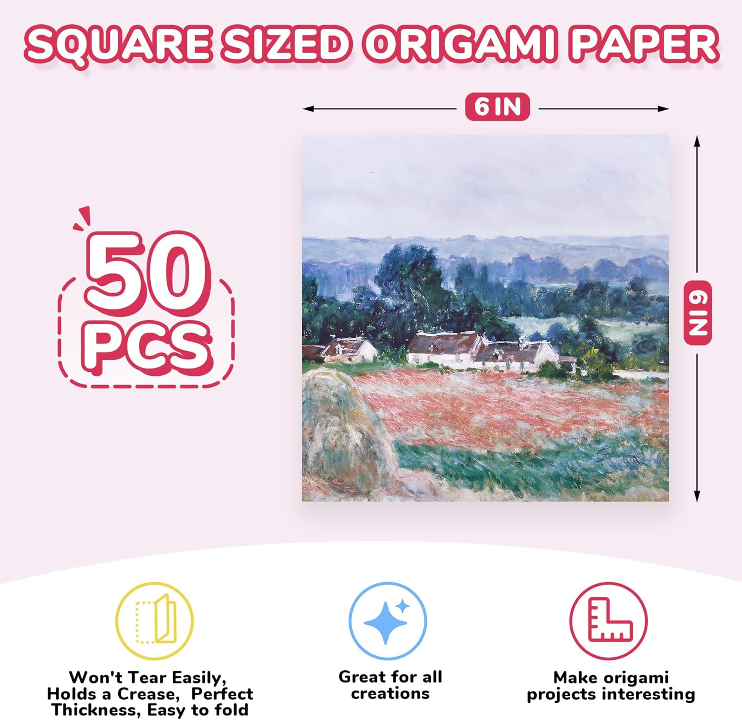 Inspired Origami Paper Monet