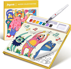 JoyCat Monsters Paint with Water Coloring Book for Kids Ages 3-8