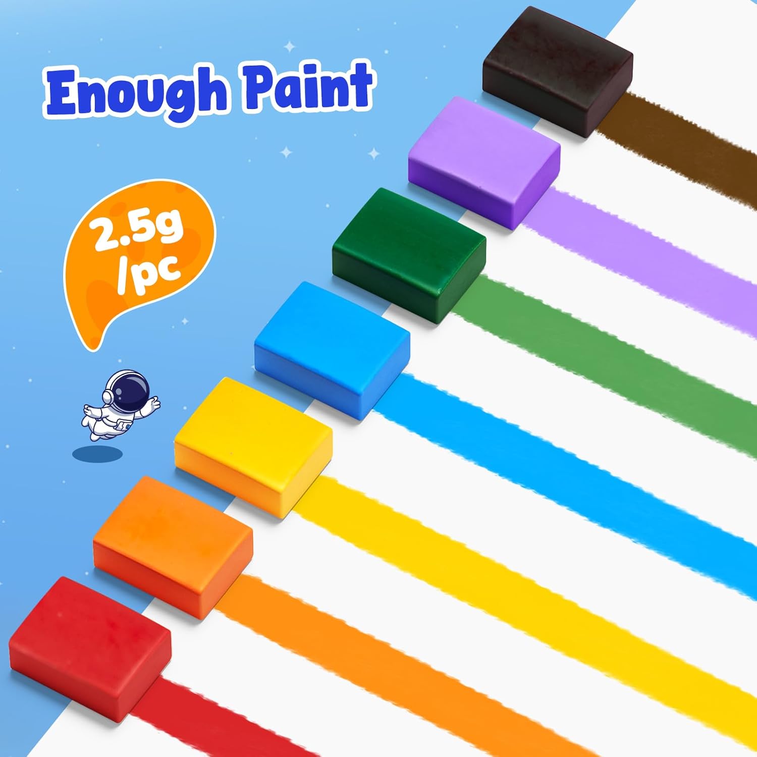 JoyCat Space Paint with Water Coloring Book for Kids Ages 3-8