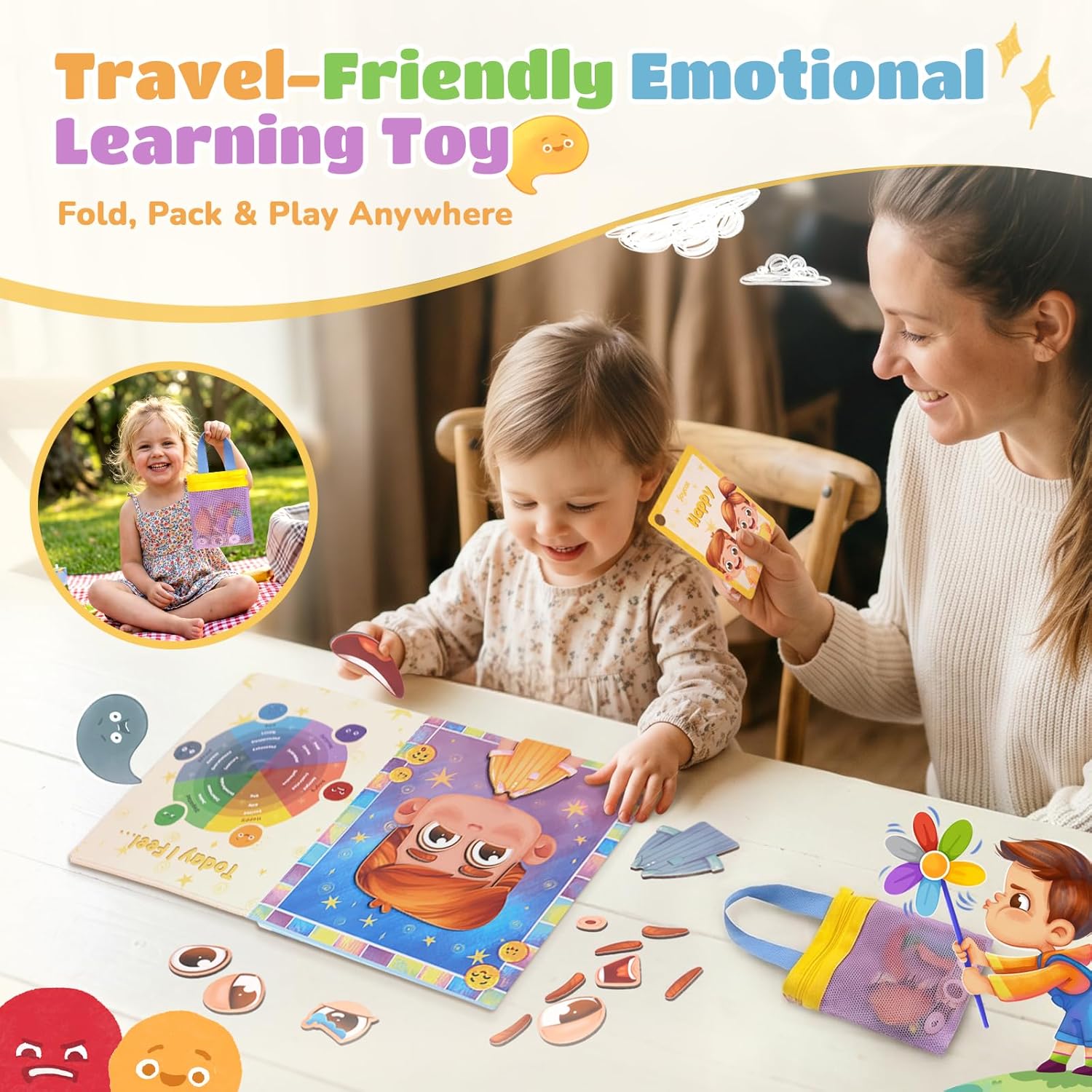 JoyCat Magnetic Feelings Face Set