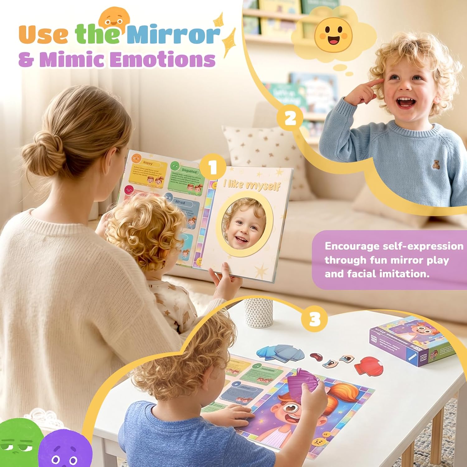 JoyCat Magnetic Feelings Face Set