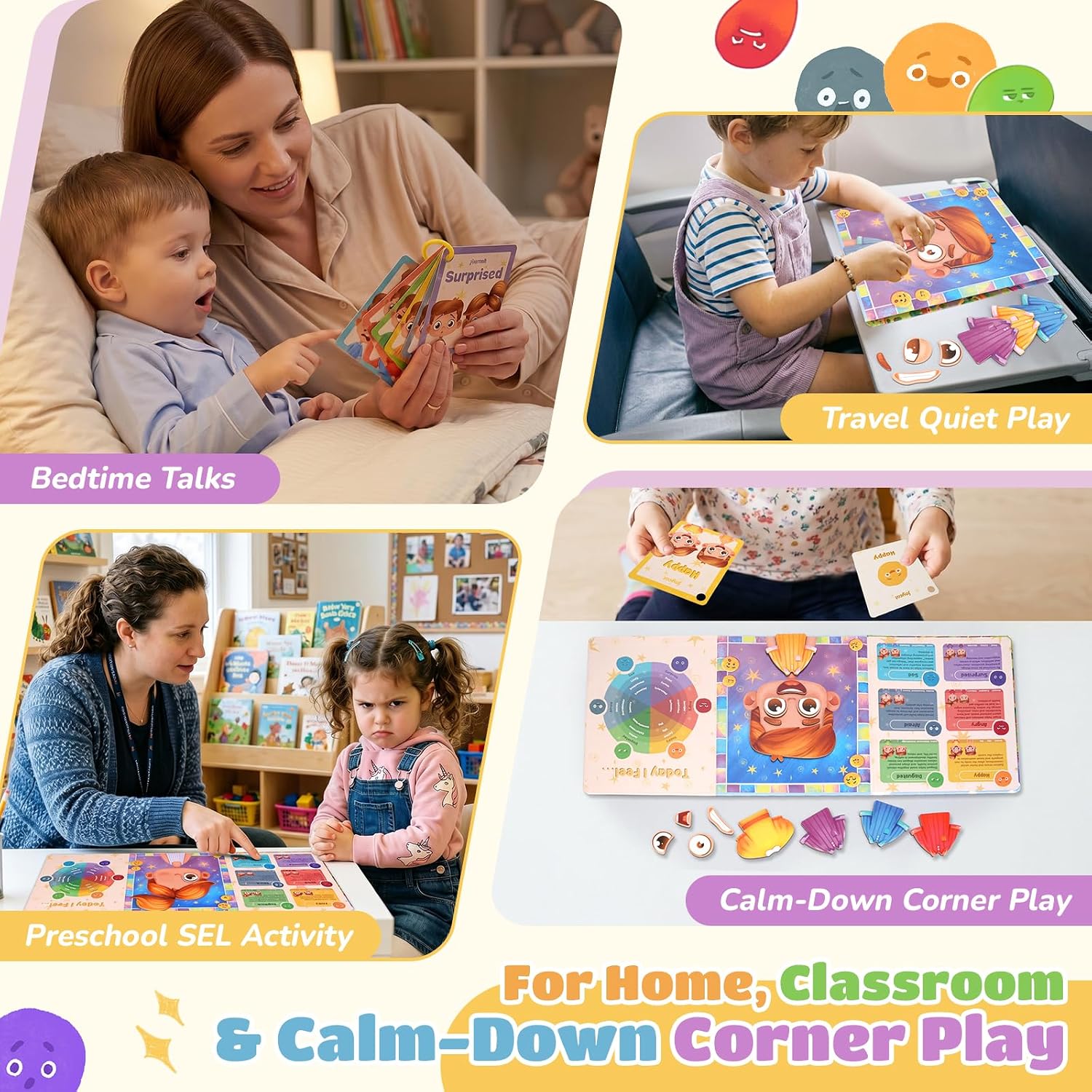 JoyCat Magnetic Feelings Face Set