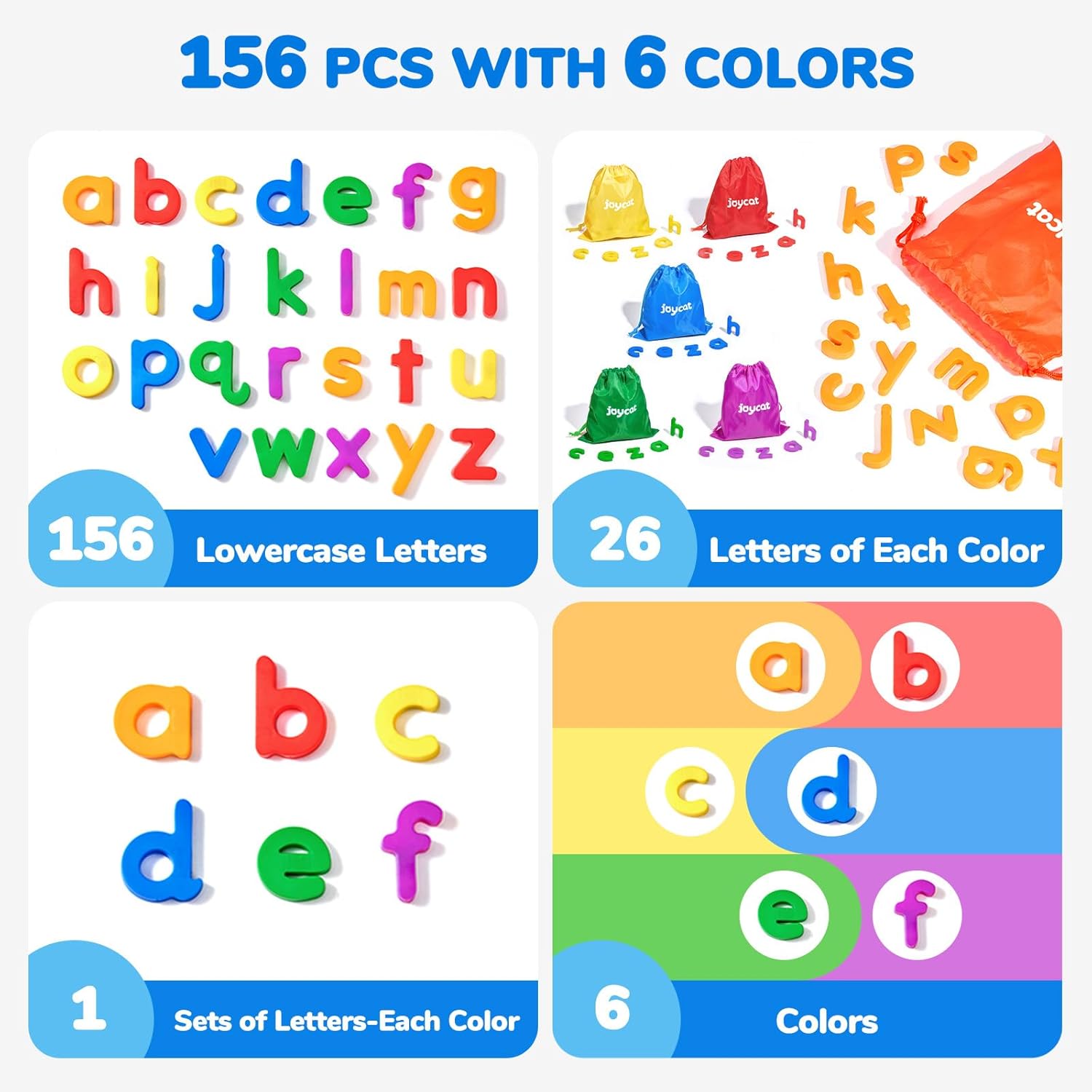 JoyCat Magnetic Letters