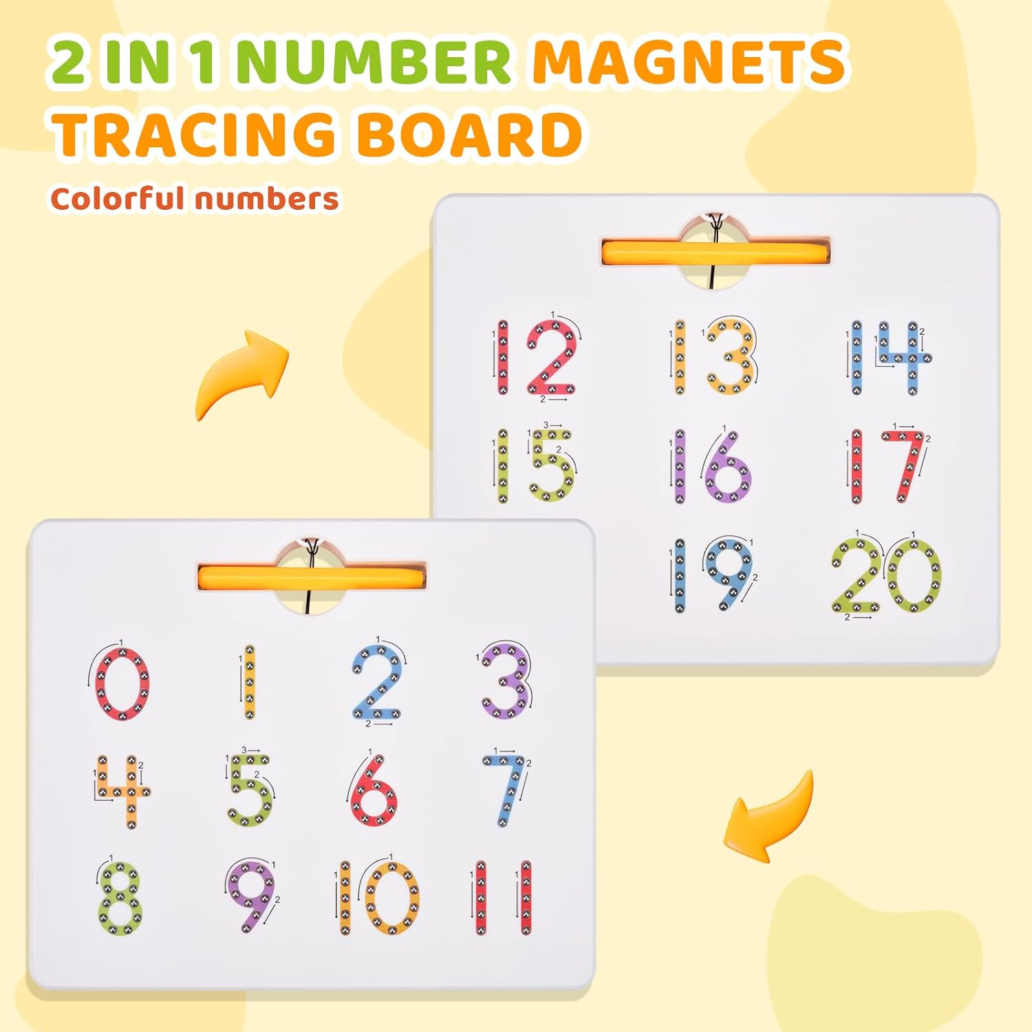 Double-Sided Alphabet Magnetic Letter Board – Early Learning Tool