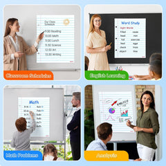 Giant Magnetic Dry Erase Notebook Paper