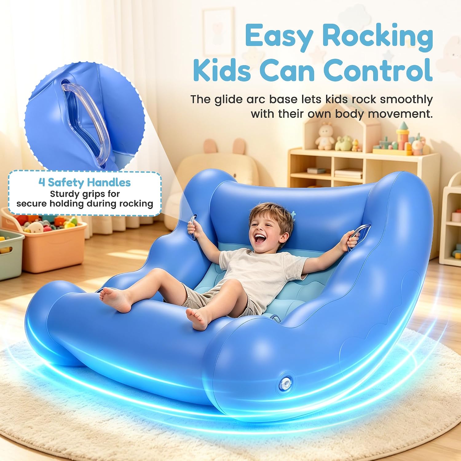 JoyCat Sensory Rocking Chair for Kids