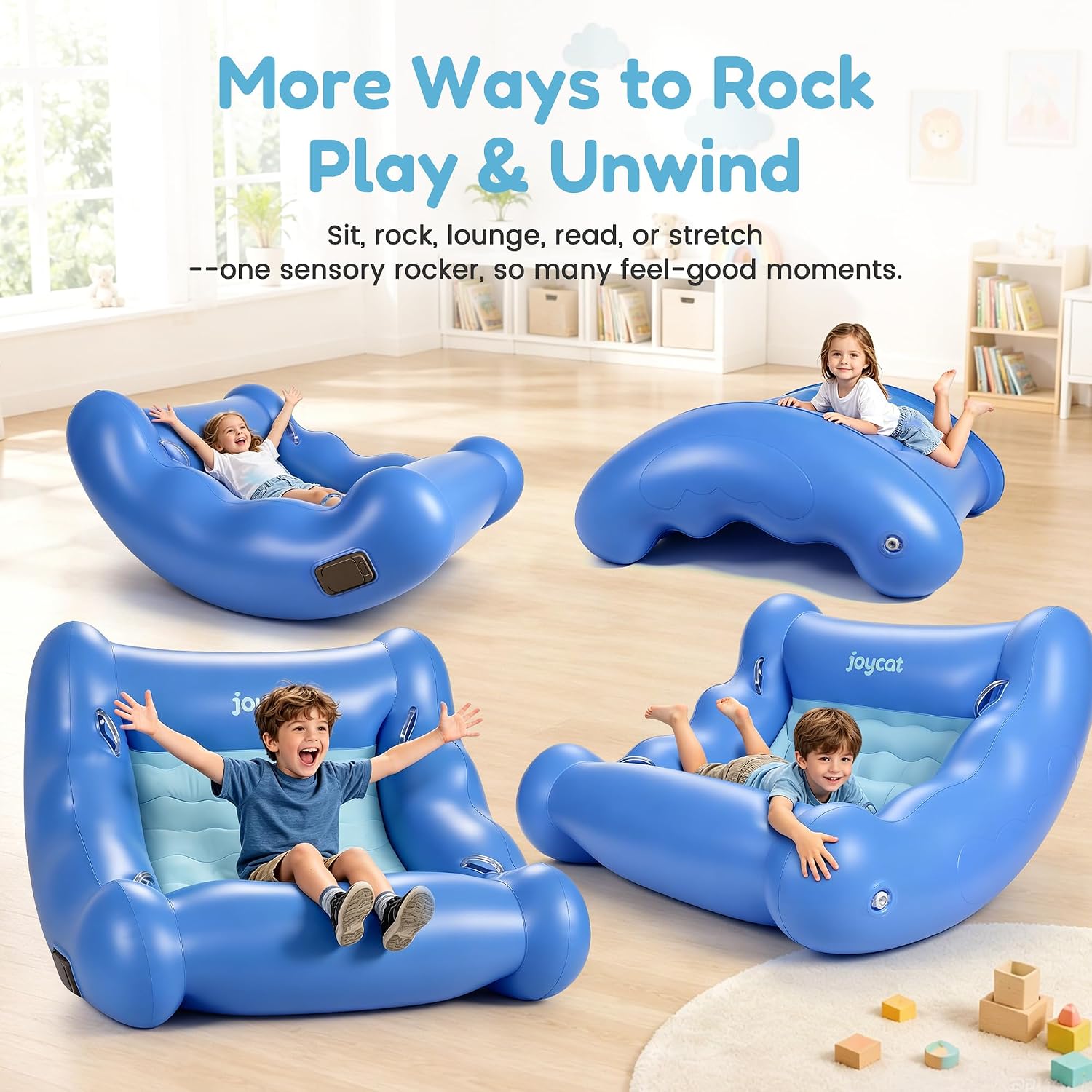 JoyCat Sensory Rocking Chair for Kids